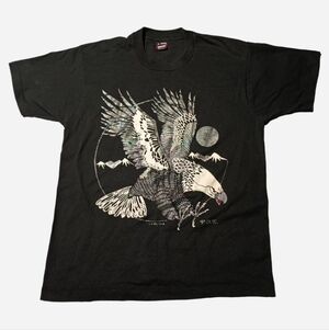 Vintage 1992 F.O.E. Nature Eagle T-shirt